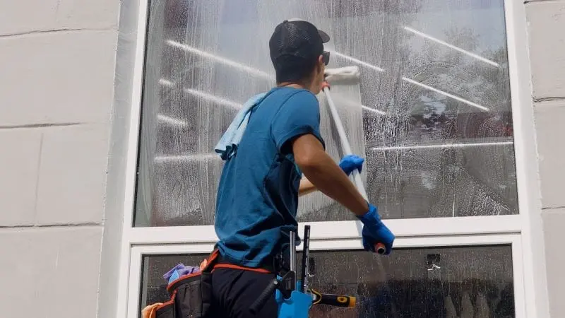 Lavage de vitres
